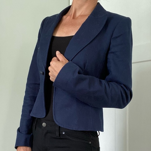 Juicy Couture navy blazer - Picture 3 of 11